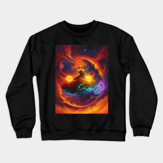 magical girl Crewneck Sweatshirt by godzilla